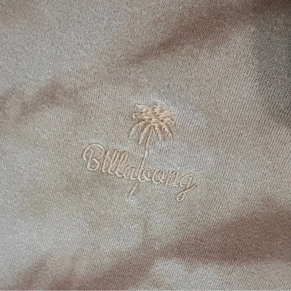 Billabong Crewneck Sweatshirt Long Sleeves Orange Tie Dye Size large - Picture 5 of 7